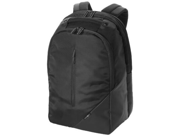 Mochila elegante para portátil 15 pulgadas Negro intenso detalle 1