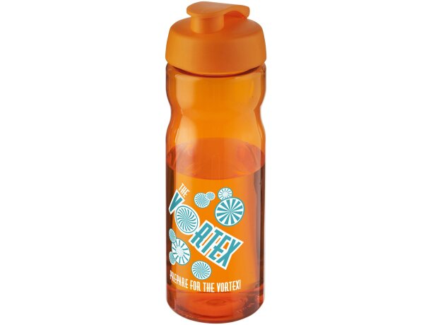 H2O Active® Base Bidón deportivo con Tapa Flip de 650 ml personalizado