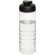 H2O Active® Treble Bidón deportivo con tapa Flip de 750 ml Transparente/negro intenso