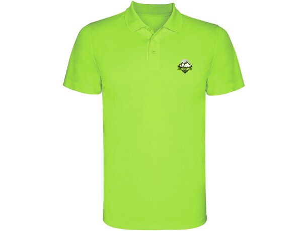 Polo deportivo manga corta infantil Monzha Roly transpirable Lima detalle 22