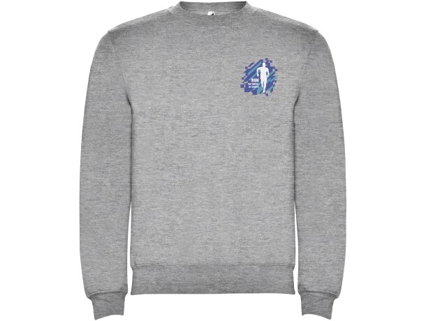 Sudadera cuello redondo unisex Clásica Roly personalizable detalle 86