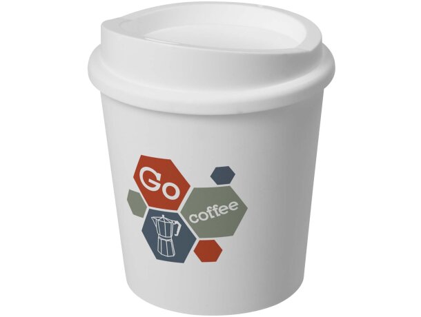 Vaso 200ml con tapa Americano Switch Blanco detalle 1