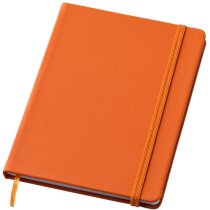 Bloc de notas tamaño A6 en colores personalizada naranja Bloc de notas tamaño A6 en colores personalizada naranja