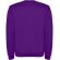 Sudadera cuello redondo infantil Roly Clasica 280 g/m² Morado detalle 44