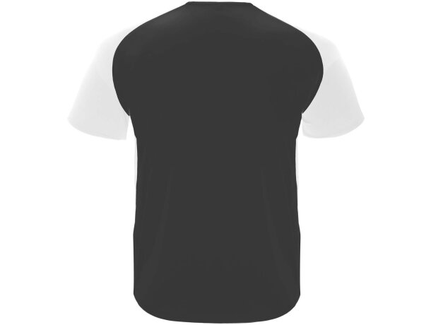 Camiseta deportiva Bugatti Roly cool fit unisex Negro intenso/blanco detalle 18