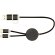 Cable 5 en 1 Alasia aluminio reciclado carga rápida Negro intenso detalle 2