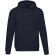 Sudadera con capucha unisex Spinel algodón orgánico certificado Azul marino detalle 6