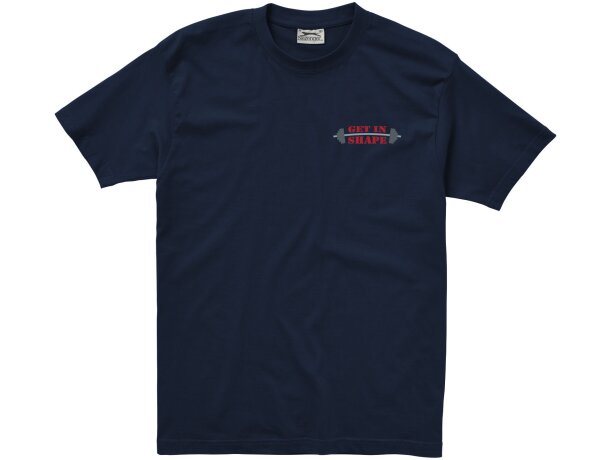 Slazenger Camiseta de manga corta con cuello en V para hombre