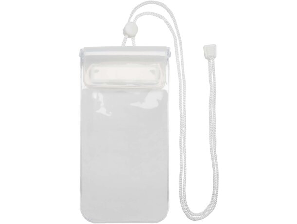 Funda impermeable Dombay con certificación IPX7 talla L Blanco detalle 2