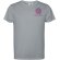 Camiseta manga corta infantil Estoril Roly poliéster reciclado Gris detalle 28