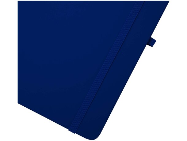 Libreta tapa dura A5 Spectrum Plus con papel certificado FSC Azul marino detalle 12