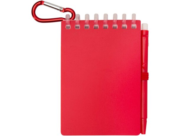 Set libreta tapa blanda y bolígrafo exterior Lig Mini Rojo detalle 20