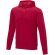 Sudadera con capucha Charon para hombre con interior afelpado Rojo