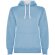 Sudadera con capucha para mujer Urban Roly Azul celeste/blanco