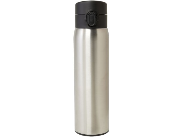 Termo Sika 450ml con aislamiento térmico de acero reciclado Plateado detalle 12