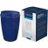 Vaso 350ml Cirrus POP plástico oceánico reciclado con tapa Azul detalle 18