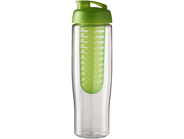 H2O Active® Tempo Bidón deportivo e infusor con Tapa Flip de 700 ml Transparente/lima detalle 14