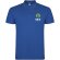 Polo manga corta hombre Star Roly 100% algodón piqué 200 g/m² Azul real detalle 13