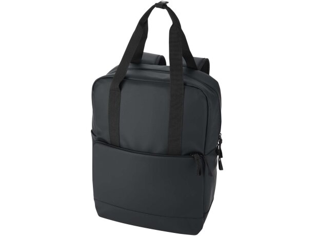 Mochila nevera Resi Plus 18L con aislamiento térmico reciclada Negro intenso detalle 6