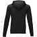 Sudadera con capucha y cremallera completa hombre Theron Negro intenso detalle 37