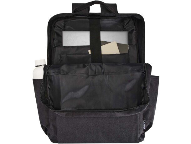 Mochila portátil 15 pulgadas Libra poliéster reciclado GRS detalle 4
