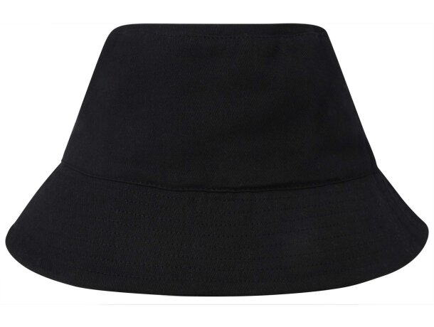 Sombrero reciclado Wicklow con certificación Aware Negro intenso detalle 3