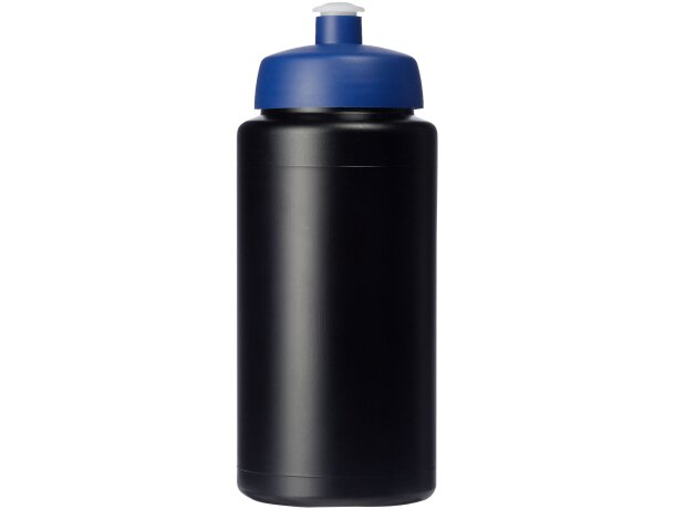 Baseline® Plus Bidón deportivo con tapa de 500 ml con asa Negro intenso/azul detalle 40