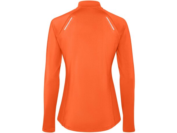 Sudadera técnica con media cremallera mujer Estambul Roly detalle 6