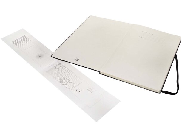 Cuaderno de dibujo A4 Moleskine con papel certificado FSC Negro intenso detalle 3