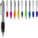 Bolígrafo plateado con empuñadura de color “Nash” personalizado