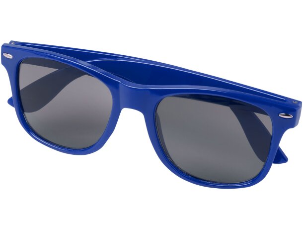 Gafas de sol Sun Ray de PET reciclado Azul real detalle 19