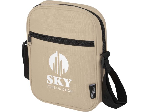 Bandolera reciclada certificada GRS Byron con cremallera detalle 31