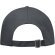 Gorra eco-amigable de 6 paneles grs reciclada Gris tormenta detalle 20