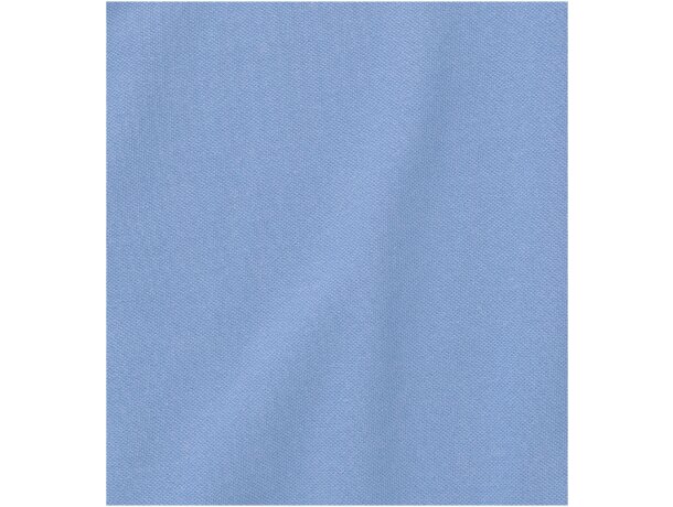 Polo de mujer 100% algodón Azul claro detalle 33