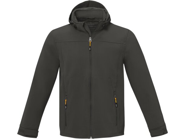 Chaqueta softshell de hombre Langley impermeable transpirable Antracita detalle 29