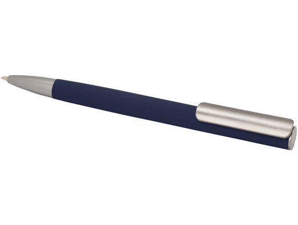 Bolígrafo Ziguur de aluminio reciclado con mecanismo clic Azul marino detalle 15