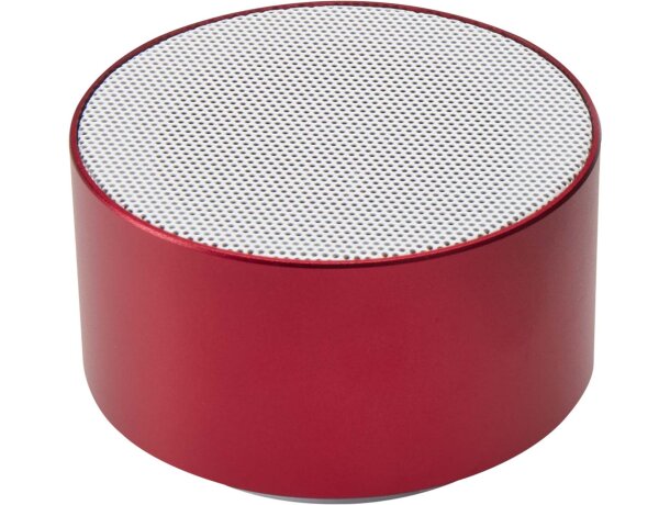 Altavoz inalámbrico bluetooth Ankaa aluminio reciclado 3W Rojo detalle 14