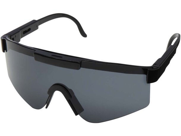 Gafas sol deportivas Ward de plástico reciclado negro Negro intenso detalle 2