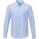 Camisa manga larga hombre Pollux Oxford CVC personalizable Azul claro detalle 7