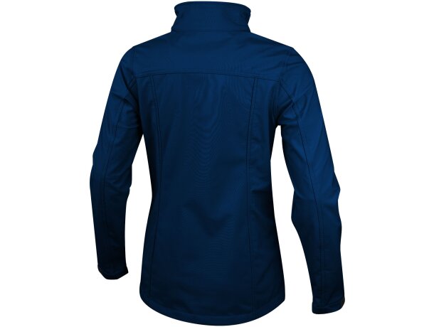 Chaqueta softshell de mujer Maxson impermeable transpirable Azul marino detalle 19
