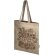 Bolsa tote Aware Pheebs de algodón y poliéster reciclado Natural detalle 1