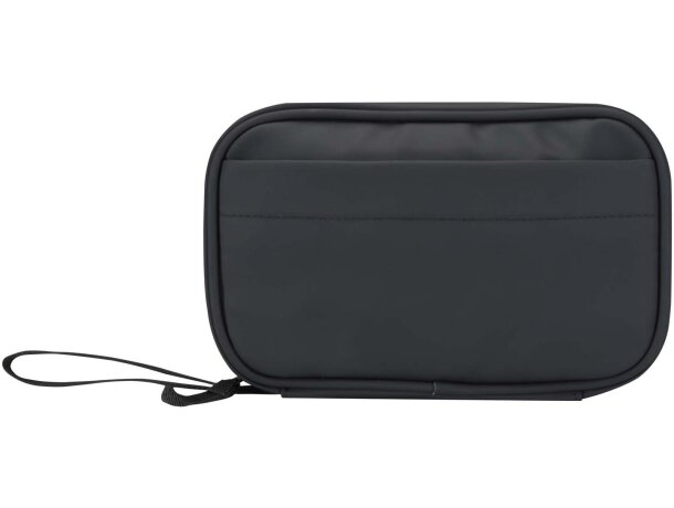 Funda tecnológica Resi Plus con certificación GRS y RPET Negro intenso detalle 2