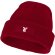 Gorro de lana con parche Boreas Rojo detalle 16