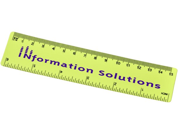 Regla de plástico flexible Rothko 15 cm con doble escala Lima detalle 7