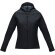 Chaqueta softshell reciclada Coltan para mujer con GRS Negro intenso detalle 14