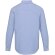 Camisa oxford Sphene algodón BCI sostenible hombre Azul claro detalle 3