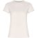 Camiseta mujer algodón orgánico entallada Golden Roly Blanco vintage