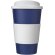 Americano® vaso 350 ml con agarre y tapa antigoteo Azul/blanco detalle 1