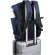 Mochila viaje portátil 17 pulgadas Libra material reciclado GRS detalle 4