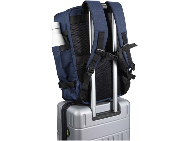Mochila viaje portátil 17 pulgadas Libra material reciclado GRS detalle 4